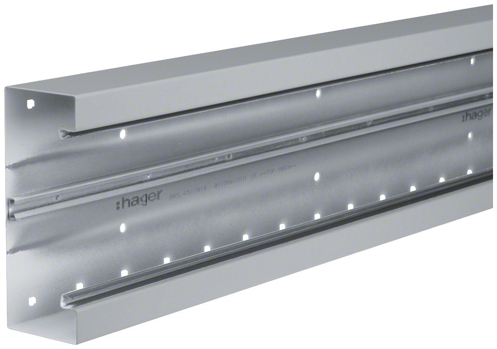 Canale perapetto tehalit BRS 170×65×2000mm coperchio 120 acciaio zinco