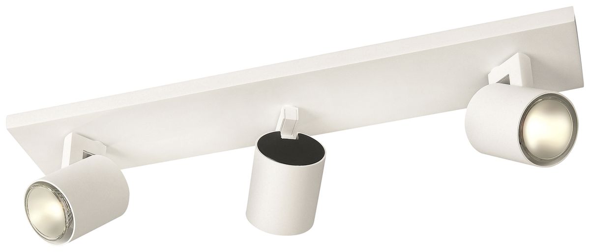 Spot Philips MYL Runner GU10 3×20W DIM weiss