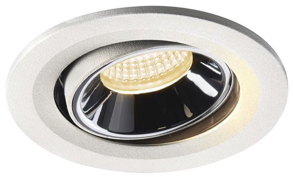 Downlight LED INC SLV NUMINOS MOVE S, 8.6W 250mA 700lm 3000K 40° bc/chr