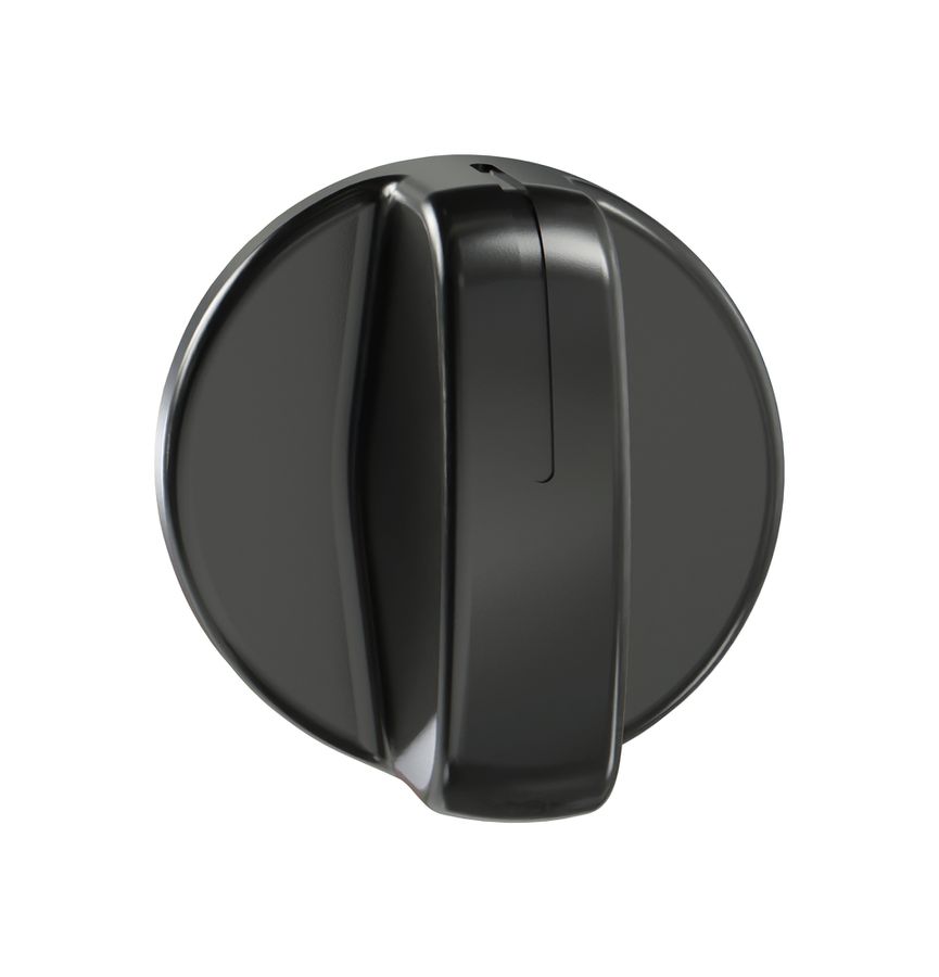 Drehgriff ELEMENT SNAPFIX® Stufenschalter 35×35×18mm schwarz