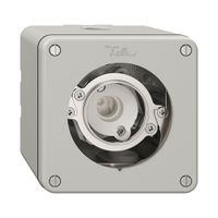 NAP-Signallampe NEVO ohne Kalotte, ohne Glüh- oder Glimmlampe, lichtgrau