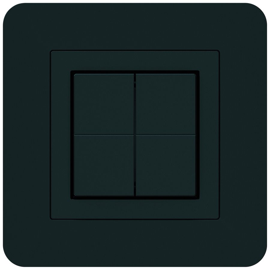 Funktaster Friends of Hue KTR, 4×, 94×94mm, schwarz