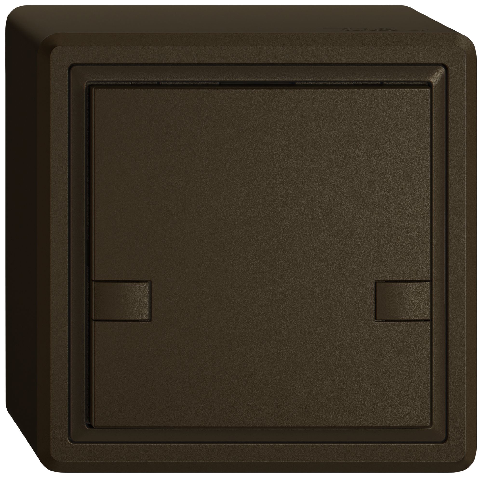 AP-Universaltaster EDIZIO.liv UNI SNAPFIX® o.LED 1× 2-Tbed.br