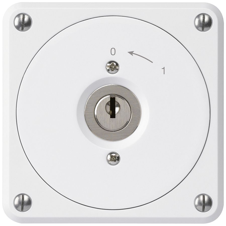 Contact pivotant à clé ENC robusto blanc sans clapet 1P pour combinaison