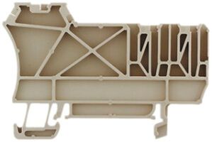 Paroi de fermeture/intermédiaire Weidmüller ZAP/TW ZIA1.5/3L 68×45.8mm beige