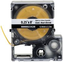 Schrumpfetikettenkassette Panduit MP, Endlosband, 3.1mm×2.4m, gelb