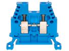 Durchgangs-Reihenklemme Woertz Ex 0.5…2.5mm² 24A 1000V Schraubansch.2×1 TH35 bl