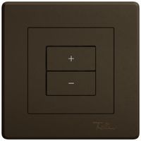 UP-Nebenstelle Dimmer EDIZIO.liv Wiser SNAPFIX® 2 Tasten WLAN br