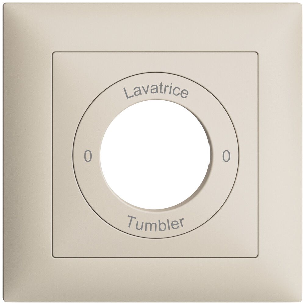 Frontset 0-Lavatrice-0-Tumbler EDIZIOdue 88×88mm crema