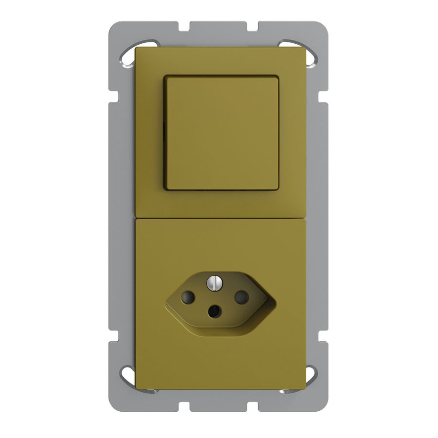 UP-Kombination EDIZIOdue 2×1 3/1 +T13 olive