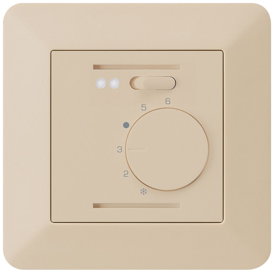 UP-Raumthermostat kallysto.trend beige für Fussbodenheizung