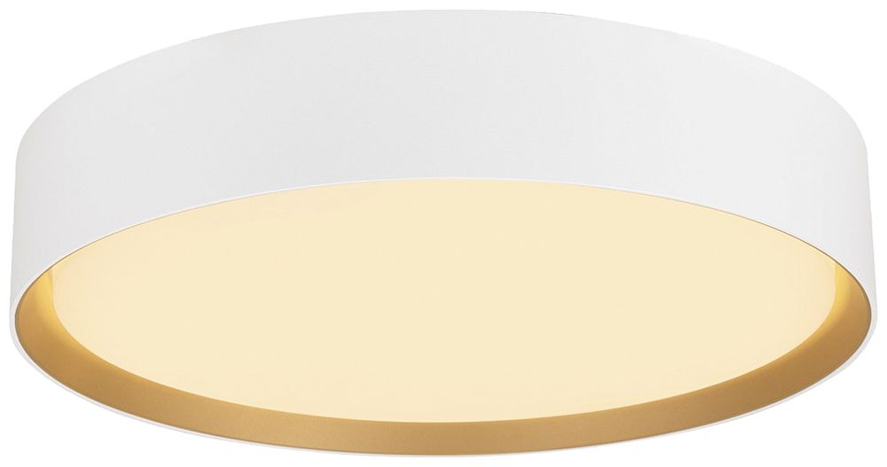 LED-Decken-/Wandleuchte SLV DECONA 30 18W 1530lm 927/930 IP44 DIM Ø300 weiss