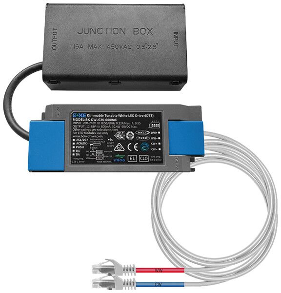 Convertitore LED ESYLUX DRIVER SET 30W 700mA RJ45 DALI-2 DT8