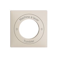Kit front. Machine à laver-0-Tumbler EDIZIOdue 60×60mm crema