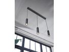 Pendelleuchte LEDVANCE Decor Drums GU10 3×5W + LED 7.5W 460lm 830 schwarz