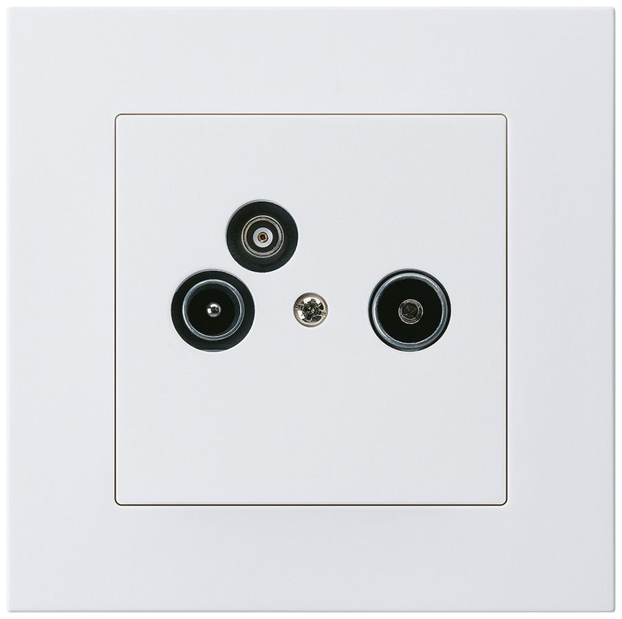 UP-Antennendose R/TV-Daten kallysto.pro 2GHz 19db weiss