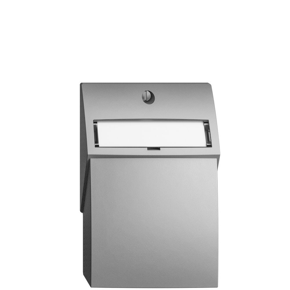 Kit de montage EDIZIOdue, avec capot de sortie droite, pour 2×RJ45, silver