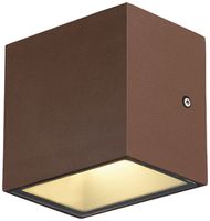 LED-Wandleuchte SLV SITRA S SINGLE 6.2W 620lm 3000/4000K IP65 rost