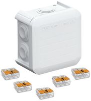 Abzweigdose Cellpack Universal Box CG T40 mit WAGO 5×221-413