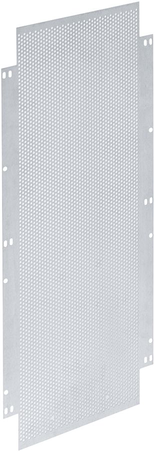 Plaque de montage Hager univers N 570×247mm poinçonnage acier