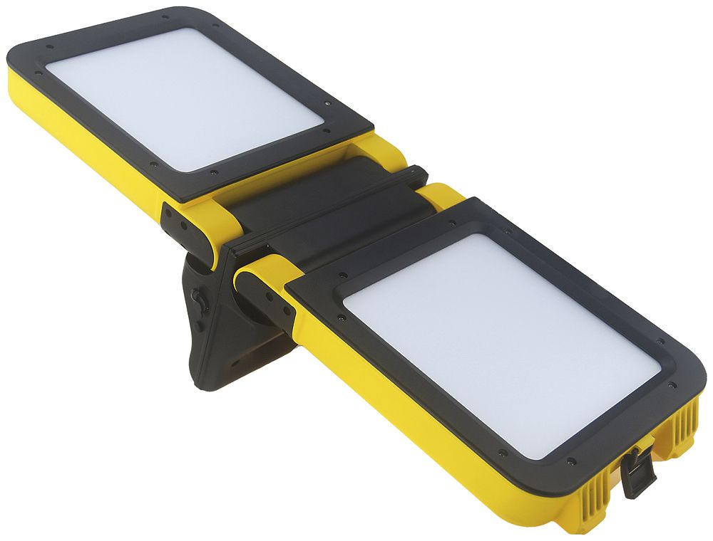 LED-Akkustrahler DOTLUX WORKER, 30W, 6500K, 2900lm, 7.4V, IP65, 400×210×100mm