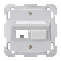 UP-Montageset kallysto R&M freenet hellgrau mit Befestigungsplatte