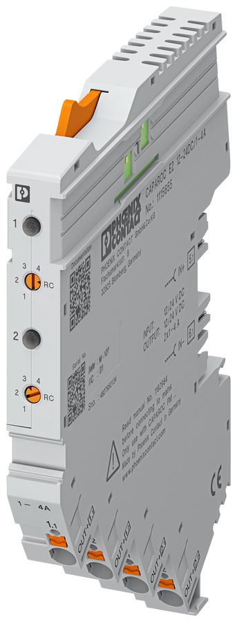 Disjoncteur d'appareil PX CAPAROC E2 12-24DC/1-4A