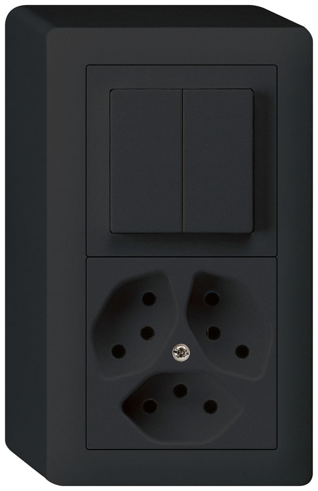 AP-Kombination kallysto 1/1L+3×T13 schwarz