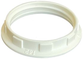 Schraubring Elektrogros E14 Kunststoff 35×7mm weiss