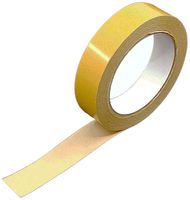 Klebeband doppelseitig Tesa Bandfix, glatt, Schutzpapier braun, 15mm×50m