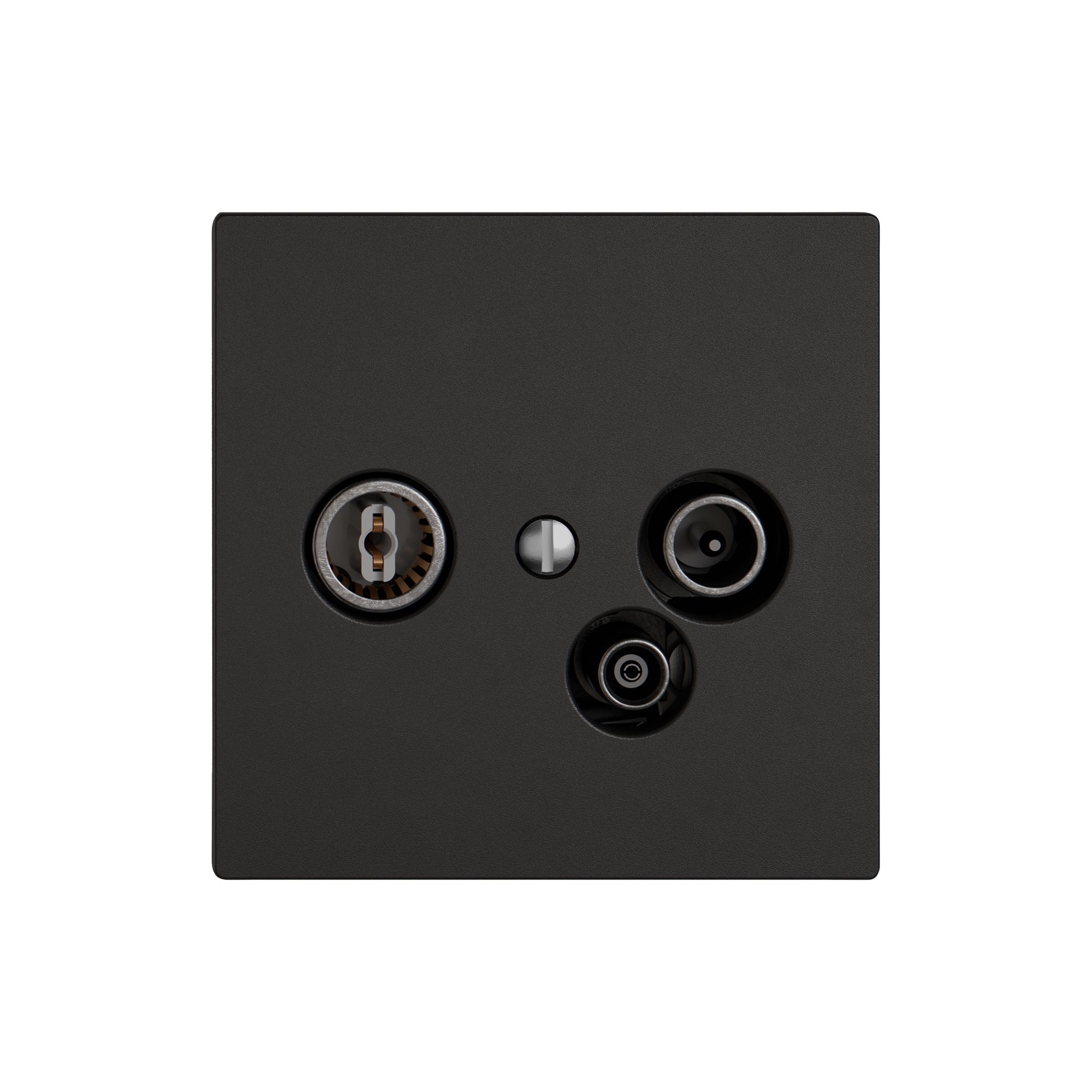 Antennendose TV-R-Daten EDIZIO.liv SNAPFIX® 19dB sz