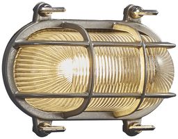 Plafoniera/applique Nordlux Helford 1×E27 12.5W IP64 190×125mm nichel