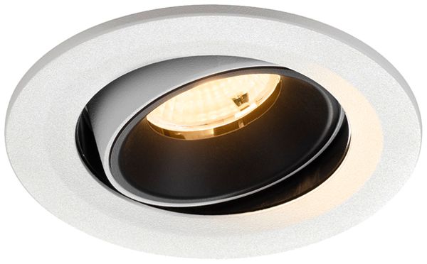 LED-Downlight SLV NUMINOS MOVE S 6.7W 1050lm 3000K WB DALI Ø90 ws/sz