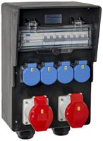 Stromverteiler DEM DB33238 63A 4×LS 1×FI 4×T23 2×32A