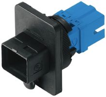 Flansch-Set Weidmüller V4 PushPull mit Einsatz SCRJ auf 2 SC, SM