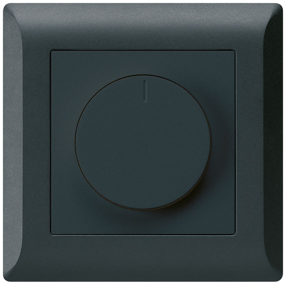 UP-Drehdimmer Universal Hager kallysto.line 20…400W/VA schwarz