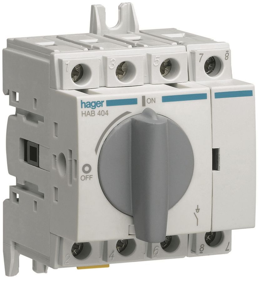 Lasttrennschalter Hager HAB404 4L 40A