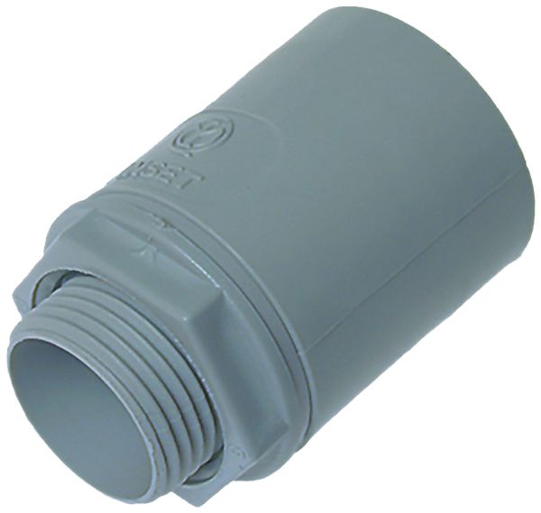 Raccord pour tube RSTH sans halogène M20 gris clair