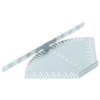 Bogen BET RB W verstellbar 60×500mm Stahl bandverzinkt