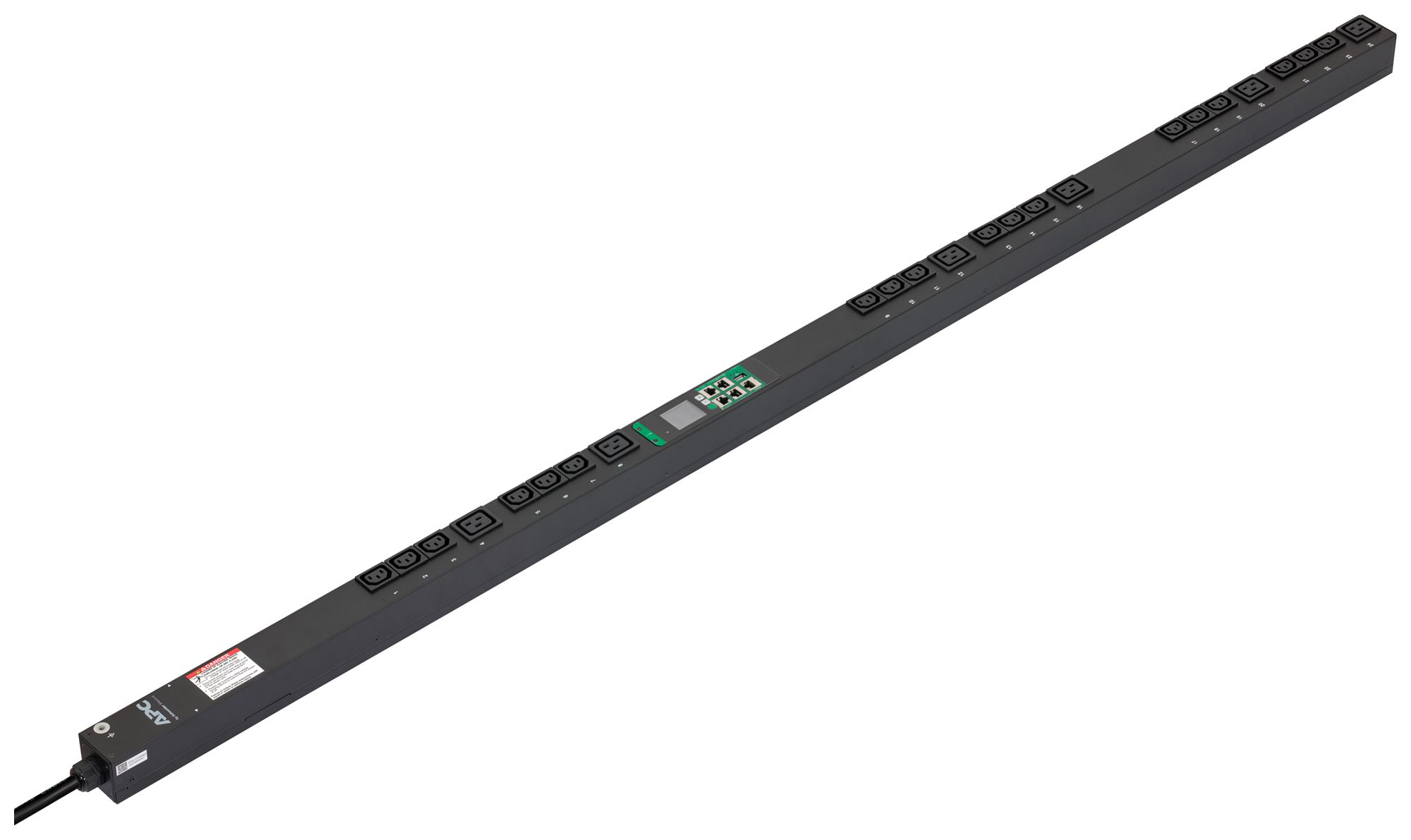 Prise multiple Easy PDU 55×1800×56mm 18×C13 6×C19 Metered-by-Outlet 11kW