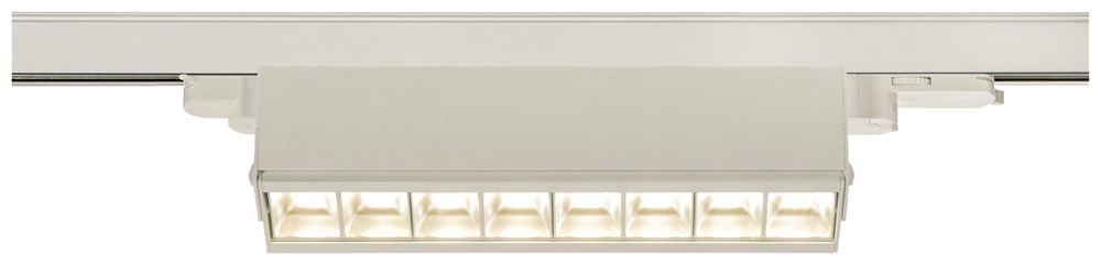 Spot LED SLV 3~ SIGHT MOVE DALI 26W 2700lm 3000K 75° 450×105×56mm blanc