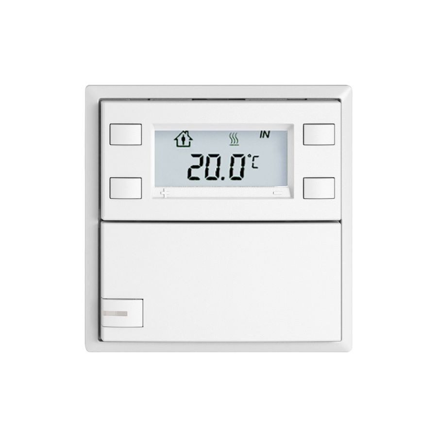 Poussoir RTH EDIZIO.liv SNAPFIX® a.RGB-LED 1×touche comm.1T bc