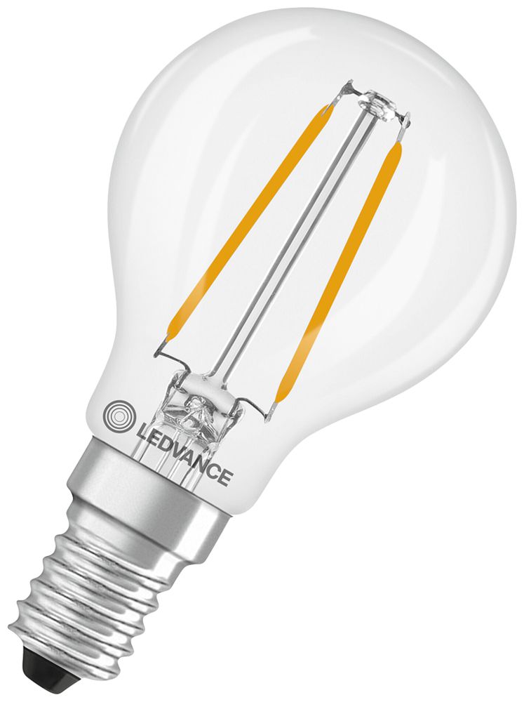 LED-Lampe LEDVANCE CLASSIC P E14 1.8W 250lm 827 klar Ø45×84mm