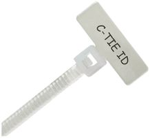 Kabelbinder Plica KABI-C-TIE-ID 2.5×110mm 79N 0…85°C PA unbehandelt farblos