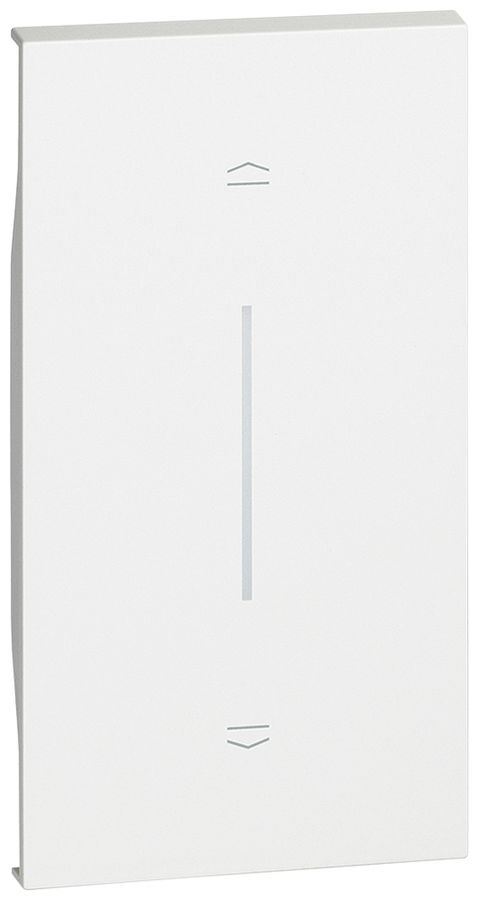 Cache de touche Living Now 2 mod.p.touche MyHOME a.symbole montée/descente blanc