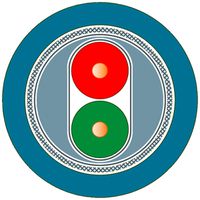 Buskabel Siemens PROFIBUS FC Standard 1×2×0.64 geschirmt PVC Eca blau