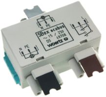 Abzweigdose Woertz für Flachkabel Power Serienschaltung C1+C4