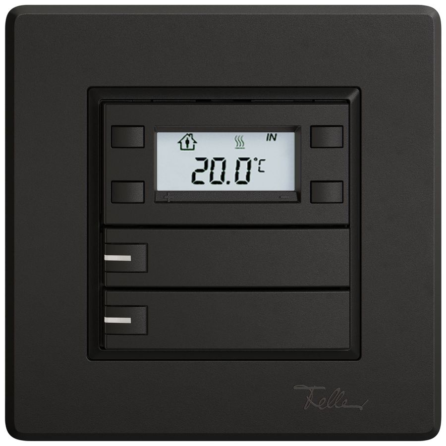 Poussoir RTH ENC EDIZIO.liv SNAPFIX® a.RGB-LED 2×touches comm.1T no