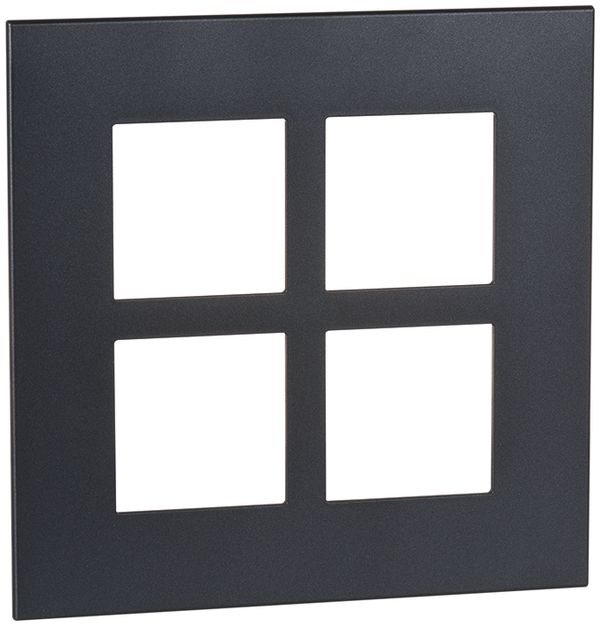 Abdeckrahmen ATO 2×2 Module graphitgrau
