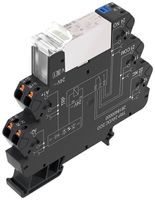 Relais WM TRP 1CO AgNi 19.2…28.8VDC 16A/250VAC push-in